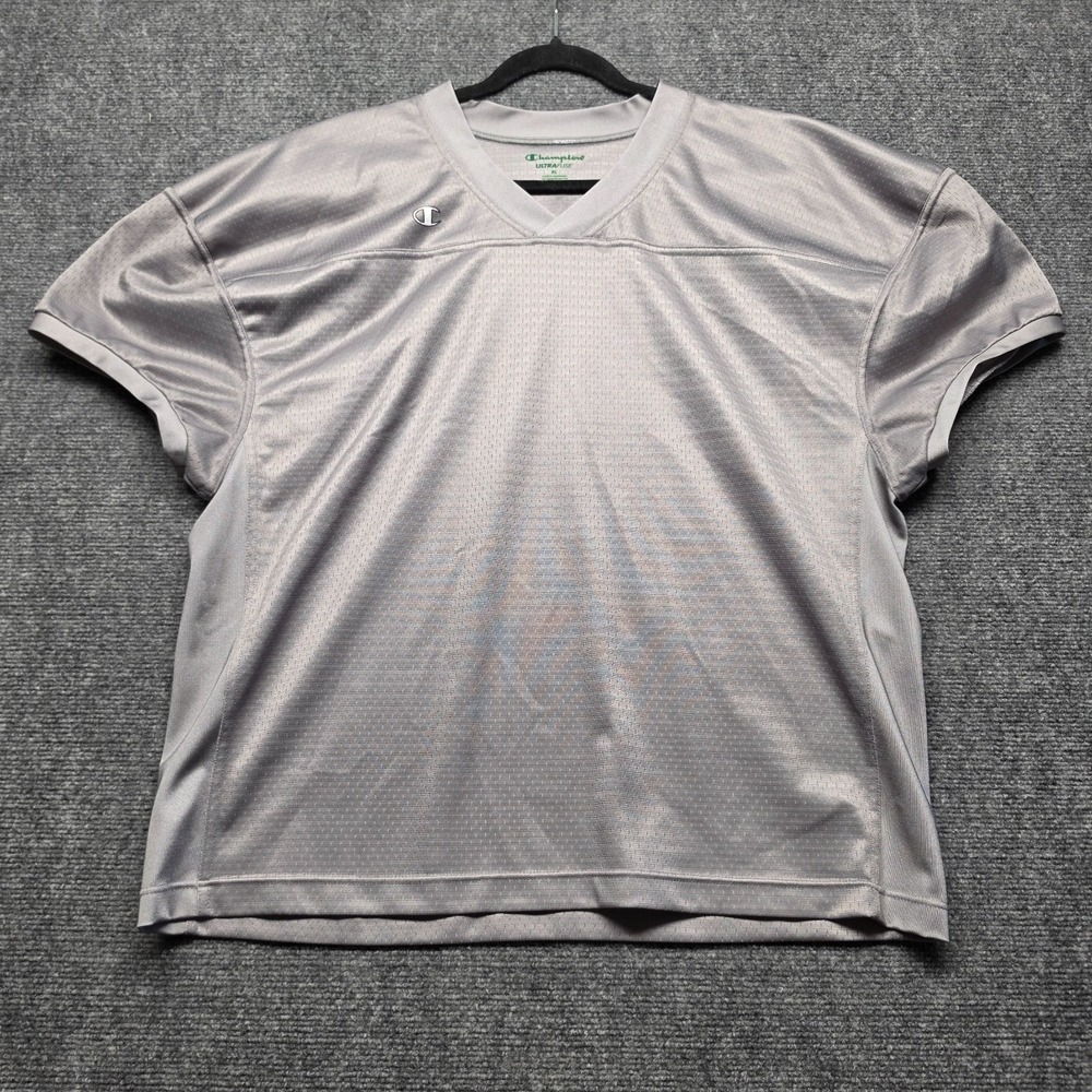 Champion UltraFuse Gray Football Practice Scrimmage Mesh Jersey Mens Size XL